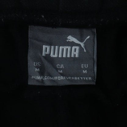 Puma Men's Black Fleece Jogger Sweatpants M Regular Fit