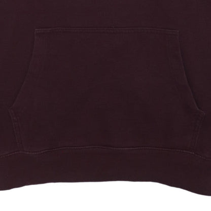 GAP Men’s Brown XL Pullover Hoodie Fleece Logo Sweatshirt