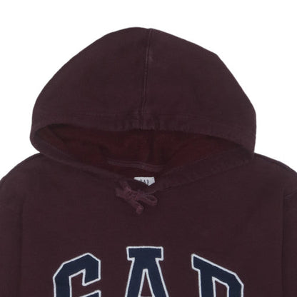 GAP Men’s Brown XL Pullover Hoodie Fleece Logo Sweatshirt