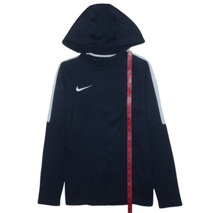 Nike Men's Blue Dri-Fit Pullover Hoodie Size S Athletic Fit