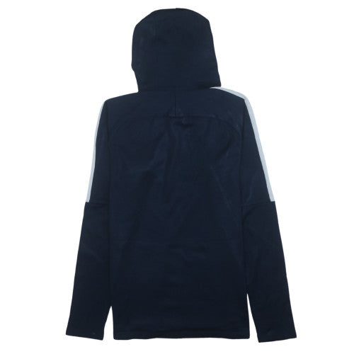 Nike Men's Blue Dri-Fit Pullover Hoodie Size S Athletic Fit
