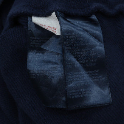 Tommy Jeans Women's Navy Blue Pullover Hoodie Size M Cotton Logo Casual