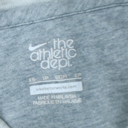 Nike Teens Blue Pullover Hoodie XS Regular Fit Fleece