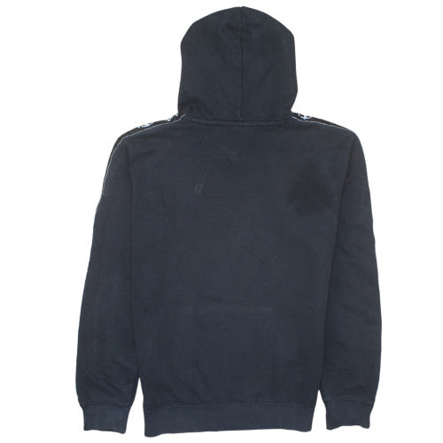 Champion Men’s Black Pullover Hoodie Medium Logo Sleeve Sportswear