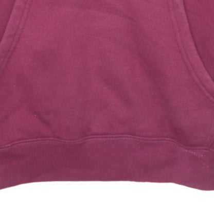 Champion Men's Red Pullover Hoodie Medium Logo Fleece Sweatshirt