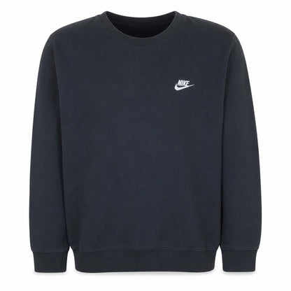 Nike Men's Black Pullover Fleece Sweatshirt M Regular Fit