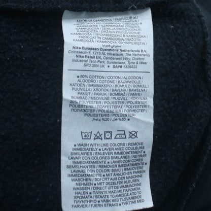 Nike Men's Black Pullover Fleece Sweatshirt M Regular Fit