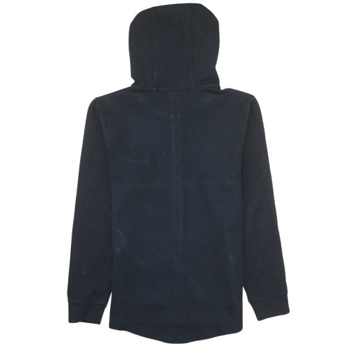 Nike Men's Black Full Zip Hoodie Fleece Size M Regular Fit