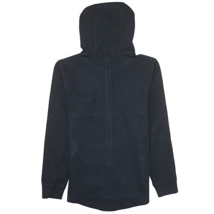 Nike Men's Black Full Zip Hoodie Fleece Size M Regular Fit