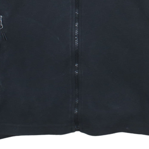 Nike Men's Black Full Zip Hoodie Fleece Size M Regular Fit
