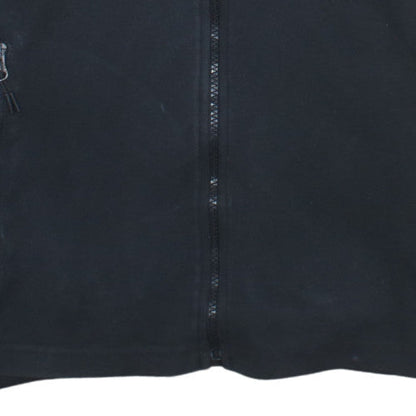 Nike Men's Black Full Zip Hoodie Fleece Size M Regular Fit