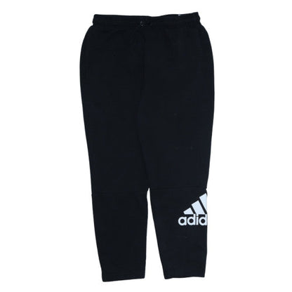 Adidas Men's Black XL Fleece Jogger Sweatpants Tapered Fit
