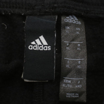Adidas Men's Black XL Fleece Jogger Sweatpants Tapered Fit