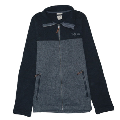 Rab Men's Grey Explorer Fleece Activewear Jacket UK S