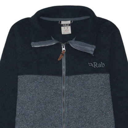 Rab Men's Grey Explorer Fleece Activewear Jacket UK S