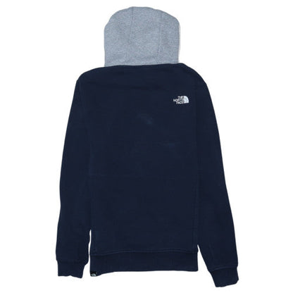 The North Face Men's Navy & Grey Pullover Hoodie Size M