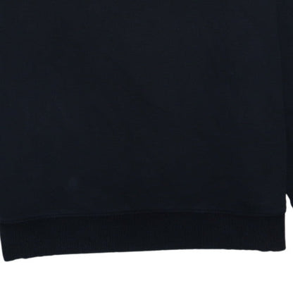 Napapijri Mens Black 2XL Pullover Sweatshirt Crew Neck Regular Fit