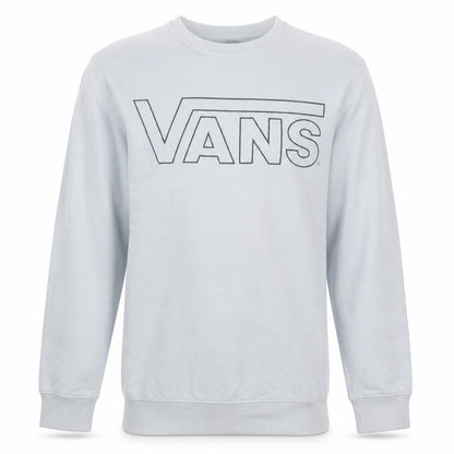 Vans Men's White Crew Neck Pullover Sweatshirt Size M