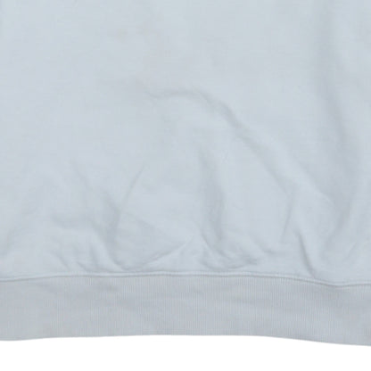 Vans Men's White Crew Neck Pullover Sweatshirt Size M