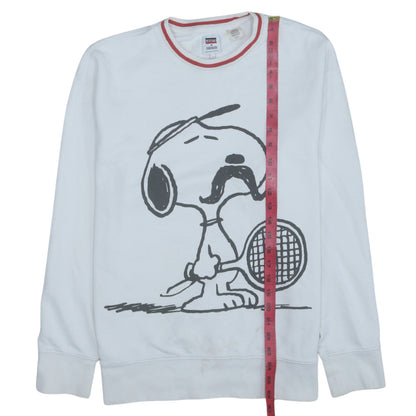 Levi's x Peanuts Women's White Snoopy Tennis Sweatshirt Size S