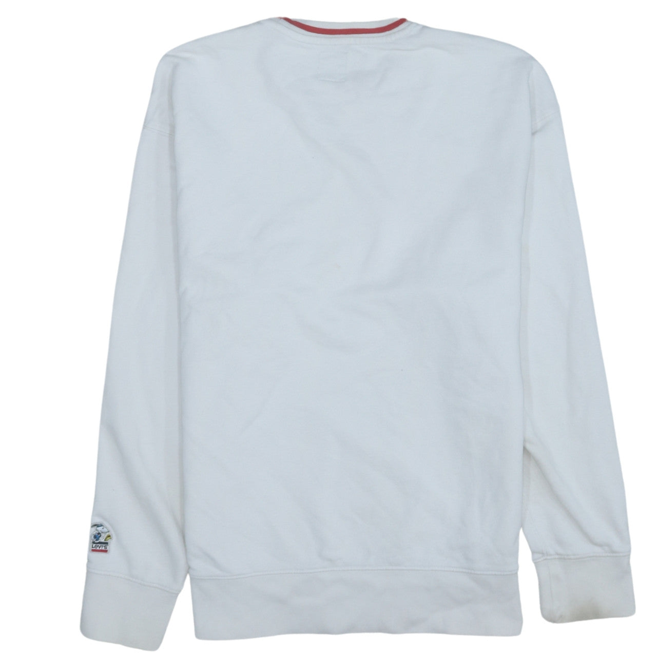 Levi's x Peanuts Women's White Snoopy Tennis Sweatshirt Size S
