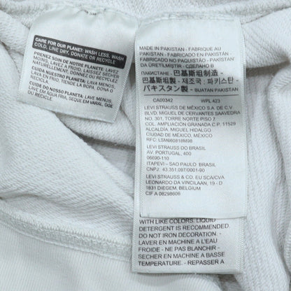 Levi's x Peanuts Women's White Snoopy Tennis Sweatshirt Size S
