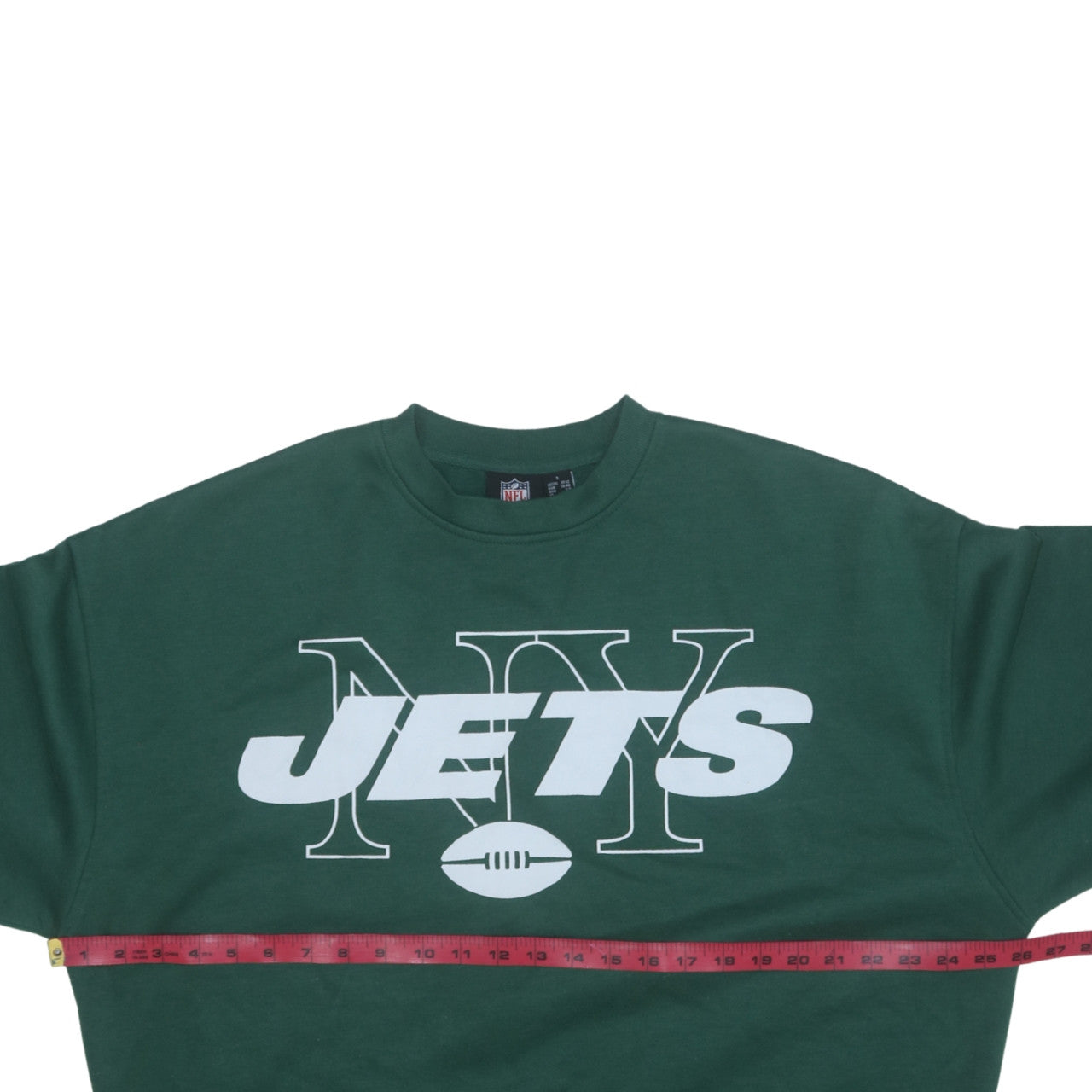 Primark NFL Jets Green Crew Neck Sweatshirt Women S UK 10-12