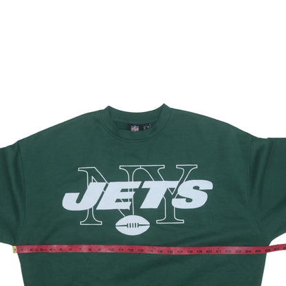 Primark NFL Jets Green Crew Neck Sweatshirt Women S UK 10-12