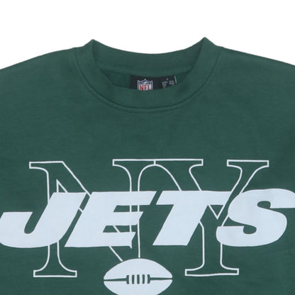 Primark NFL Jets Green Crew Neck Sweatshirt Women S UK 10-12