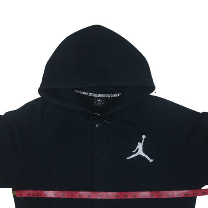 Jordan Men's Black Full Zip Hoodie Medium Logo Sportswear