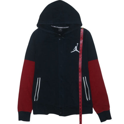 Jordan Men's Black Full Zip Hoodie Medium Logo Sportswear