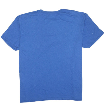 Disney Women’s Blue Stitch Graphic T-Shirt 2XL Short Sleeve Casual Top