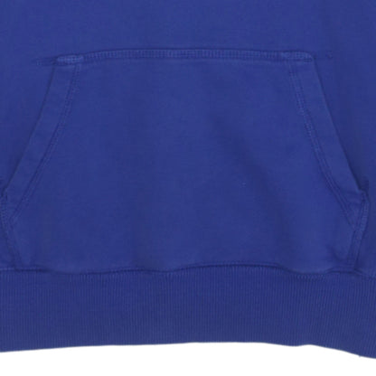 Nike Women's Blue Pullover Hoodie M Cotton Athletic Dept