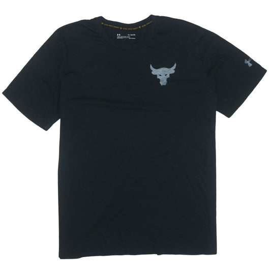 Under Armour Men's Black XL Project Rock Bull Graphic T-Shirt