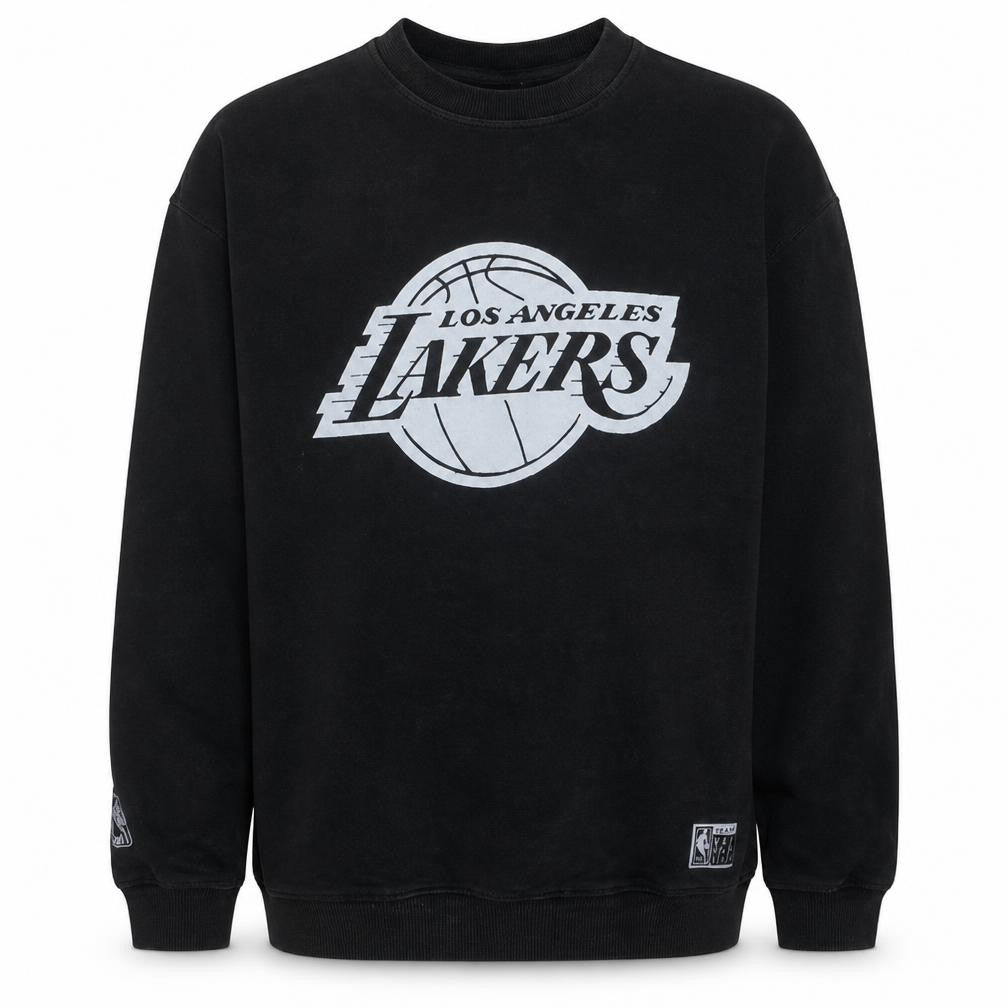 NBA Los Angeles Lakers Men's Black Pullover Sweatshirt Size L