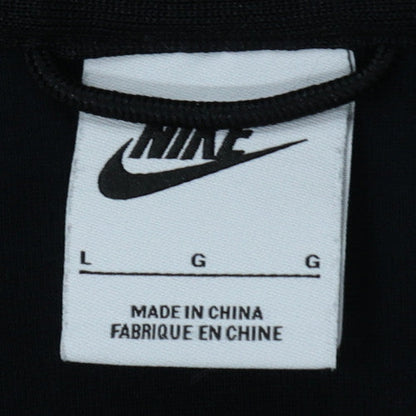 Nike Men's Black Full Zip Hooded Fleece Hoodie Size L