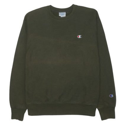 Champion Men's Green XL Reverse Weave Pullover Sweatshirt