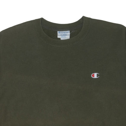 Champion Men's Green XL Reverse Weave Pullover Sweatshirt
