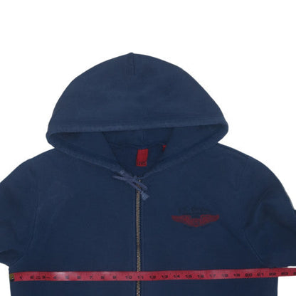 Levi's Men's Blue Full Zip Hoodie Sweatshirt Size M Regular Fit