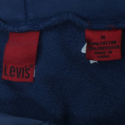 Levi's Men's Blue Full Zip Hoodie Sweatshirt Size M Regular Fit