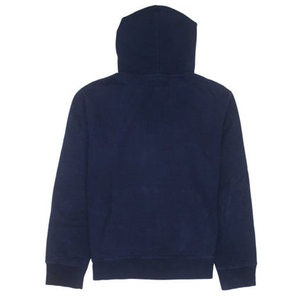 Ralph Lauren Men's Blue Full Zip Hoodie Size L
