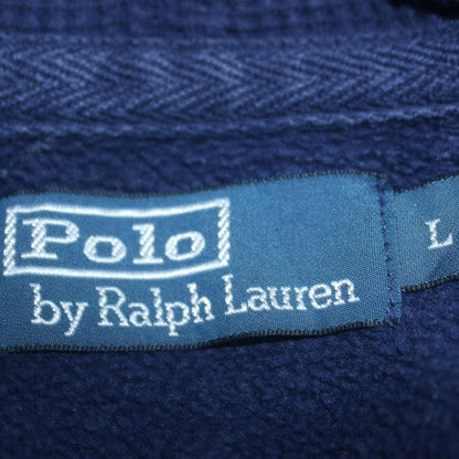 Ralph Lauren Men's Blue Full Zip Hoodie Size L