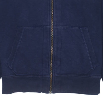 Ralph Lauren Men's Blue Full Zip Hoodie Size L