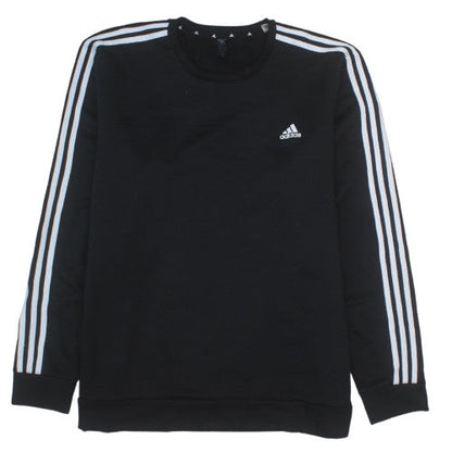 Adidas Men's Black Crew Neck Sweatshirt 2XL Classic Logo Pullover