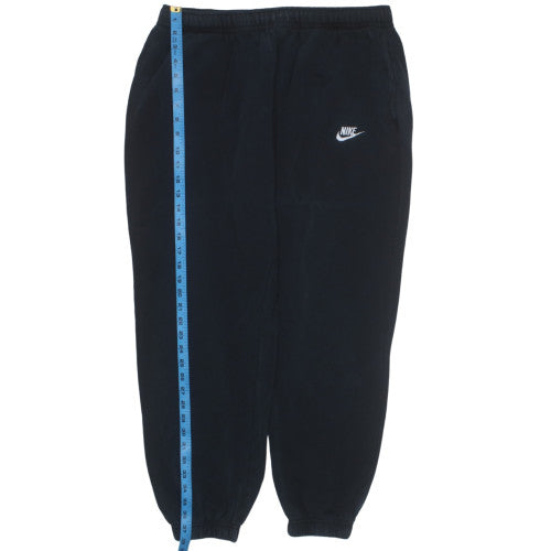 Nike Men's Black 2XL Fleece Jogger Sweatpants Tapered Fit
