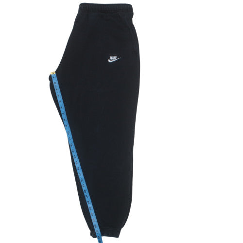 Nike Men's Black 2XL Fleece Jogger Sweatpants Tapered Fit
