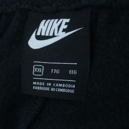 Nike Men's Black 2XL Fleece Jogger Sweatpants Tapered Fit