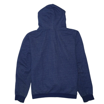 G-Star Men’s Blue Full Zip Hoodie XL RAW Correctline Logo Sweatshirt