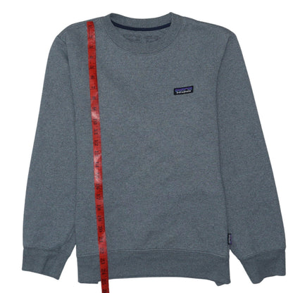 Patagonia Mens Grey Small Regular Fit Crew Neck Sweatshirt