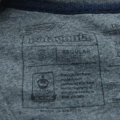 Patagonia Mens Grey Small Regular Fit Crew Neck Sweatshirt
